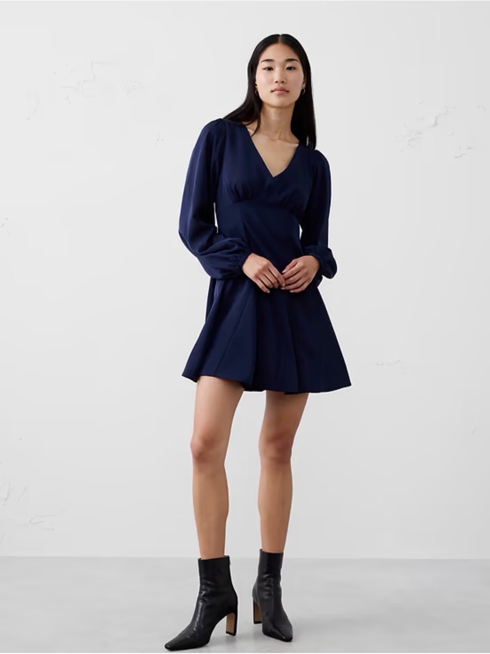 Banana Republic Mini Godet Dress